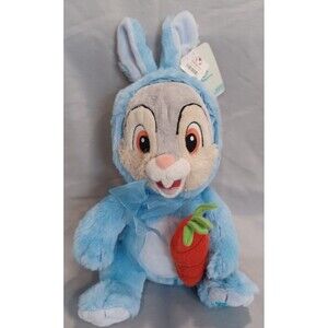 DISNEY STORE THUMPER PLUSH EASTER BUNNY 10" STUFFED ANIMAL TOY W/TAGS